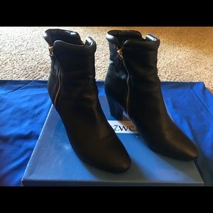 Ankle Med Heel Boots